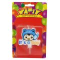 BOY THEME CAKE CANDLE - ITS A BOY CANDLE FOR CAKE DECORATION. 