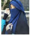 Color Niqab Patti Pack Of 2 for Women & Girls. 