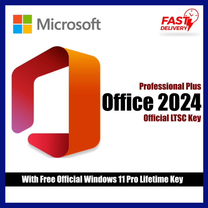 Microsoft Office 2024 Professional Plus LTSC Lifetime License For 1PC ...