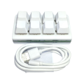 Portable Mini 8 Keys Keypad DIY Shortcut Keyboard Function Keyboard Programmable Mechanical Keyboard Gaming Keyboard. 