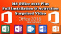 Microsoft Office PRO Plus 2016 v16.0.4266.1003 RTM with Activator - Full Version for x32 and x64 Systems - Unlock Productivity with the Latest Office Suite. 