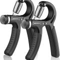 Grip Strength Trainer (Adjustable), Hand Grip Strengthener, Forearm Exerciser, Finger Strengthener Trainer Wrist Forearm Grip Workout - Home Gym Exercise Equipment, Workout for Home. 