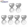 Silicone Earring Backs 6pcs Heart Shape Earring Lifters Silicone Replacements for Droopy Ears Buyers' Favorite Universal Earring Back Replacements. 
