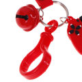 Graceful PVC Cartoon Video Game Controller Keyring Key Chain Perfect Gift for Men Trinket. 