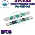 2PCS 1S 3.7V 3A Li-ion BMS Battery Protection KIt For 18650 Lithium Ion Li Battery In Pakistan (SB22). 