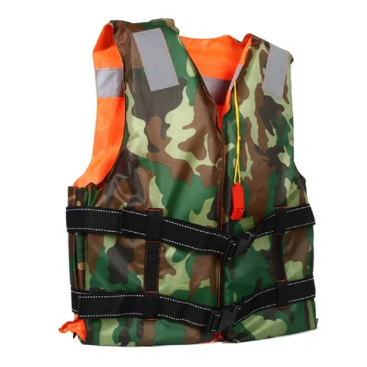 Life Jacket - Camo Color ( 120-KG ) 50*60cm Best Quality 120 Kg Adult Life Jacket Best