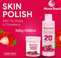 Fruity Skin Polish Pink (1L Volume, 500g blondor) by Moon Touch. 