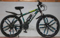 LAZER STAR GREEN COLOR 26 INCH BICYCLE , CYCLE FOR RACING , MOUNTAIN BIKE , ROAD BIKE WITH 10 GEARS. 