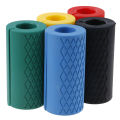 Barbell Grips Dumbbell Silicone Grip Pull Up Weightlifting Anti-Slip Protect Pad. 