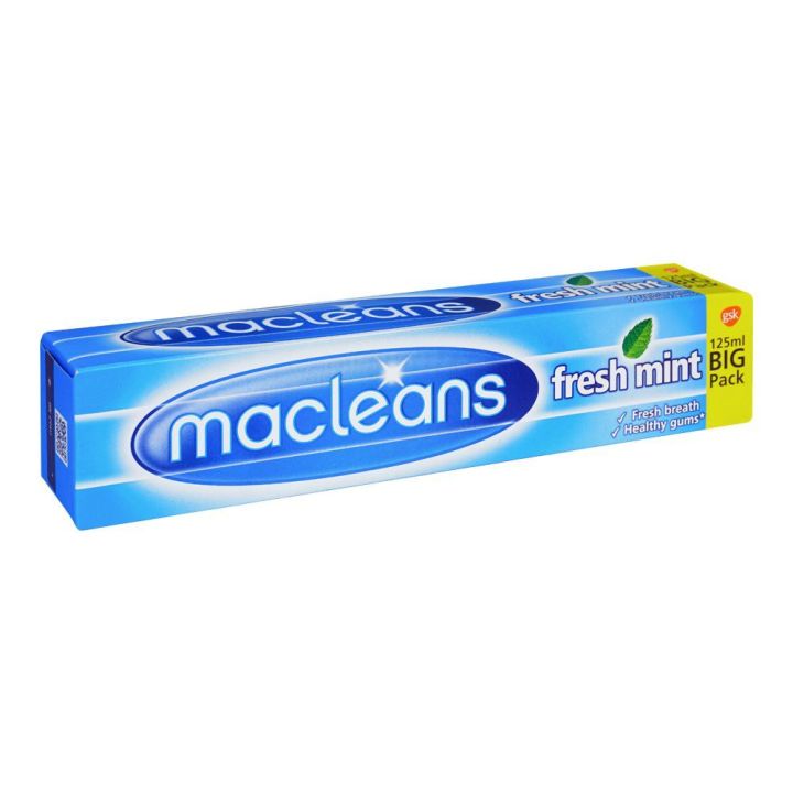 Impoted Macleans  Fresh Mint Toothpaste 125ml Made in UK in Pakistan