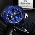 Fashion Men Sport Watch Men Gemius Army Men's Wrist Watches Nylon Band Military Men's Watch Clock erkek kol saati reloj hombre. 
