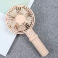 Benks Mini USB Rechargeable Handheld Desktop 3 Adjustable Speed Cooling Fan with Cell Phone Holder (White). 