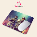 Gaming Mouse Pad Premium  8" x 6.5  Thick Non-Slip Rubber Base, Smooth Cloth Surface for Precision Control - Tozistore. 
