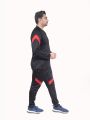 Men Trendy Trouser Shirt with Red panel. 