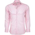 Light Pink Cotton Dress Shirt For Men. 
