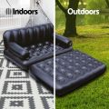 Inflatable Air Lounge Sofa Bed 5 in 1 With Air Pump. 