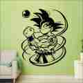 Goku Squat Gym Motivation Dragon Ball Wall Art Print Photo Poster Bedroom For Living Room stickers ID#4891. 