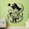 Goku Squat Gym Motivation Dragon Ball Wall Art Print Photo Poster Bedroom For Living Room stickers ID#4891. 