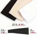 Pack of 2 Adjustable Elastic Hijab scarf, Elegant Sporty Base Cap, Non-Slip, Breathable Polyester, Solid Colors , Headscarf Inner Hijab Caps. 