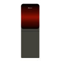 Dawlance Water Dispenser DWD-1051 Glass Door Noir Red Color-3 Taps With Refrigerator/ 5 Liters Capacity Stainless steel tank / 3 years Warranty. 