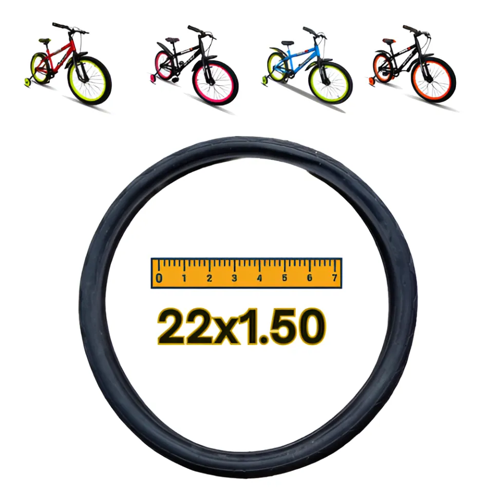 Cycle Tyre 22 inch Bicycle Cycle Mountain Bike Tire Black -Outer