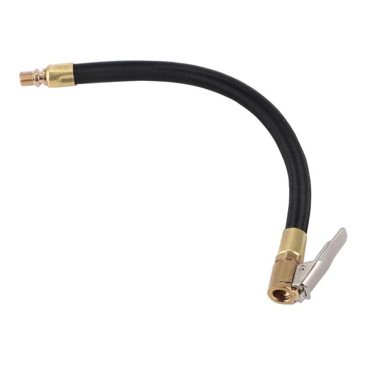 Akozon Tire Inflator Hose Extension Tube 0.305in X 32TPI Tyre Pump Quick