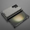 HOCE Honeycomb Clear Phone Cases For Samsung Galaxy S25 Edge S24 S23 S22 S21 Note 20 Ultra Plus S21 FE Case Frosted Armor Shockproof Soft Cover. 