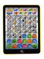 Spanish English Mini Tablet Learning Computer for Children Early Education Multifunctional Point Reading Machine Kids Toys Gift. 