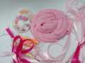 "Pink & White Strawberry Butter Slime - 4oz | Soft, Stretchy, and Buttery Texture | Perfect for Sensory Play and Stress Relief". 