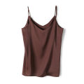 200 pounds of fat mm camisole, women's inner layer, fat plus size satin, summer suit, imitation mulberry silk base shirt. 