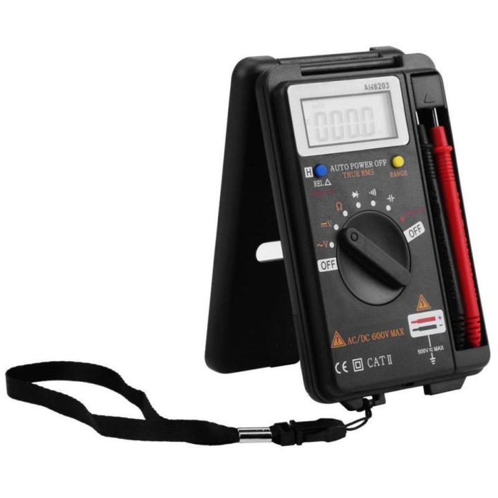 New ANENG AN8203 Di tal Multimeter AC/DC Voltmeter Ohm Meter LCD Diplay 4000 Count Auto/Manual Ran g Multimeter