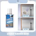 Quick Adhesive Remover Sticky Residue Removal Sticker Glue Car Glass Label Cleaner. 