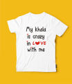 Customized Baby Full and Half Shirt - Print Your Kids Name/ Picture On Custom Printed T Shirt. 