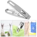 (12 or 24 Pcs ) Stainless Steel Pegs for Drying Clothes - Clothing Wire Rust-Proof Peg - Clothes Pegs. 