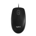 (Without Box ) Logi-tech B100/ m90 M100 M-U0026 Wired USB Mouse, 2-Buttons, Optical Tracking, Ambidextrous PC / Mac / Laptop OPTICAL USB MOUSE - Black. 