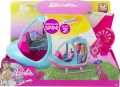 Barbi Travel Helicopter With Spinning Rotor. 