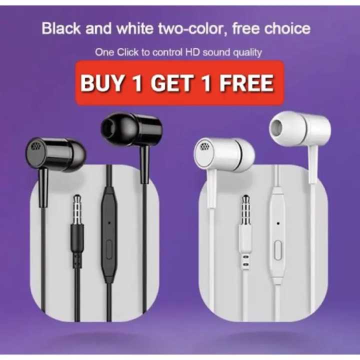 BUY%201%20GET%201%20FREE%20L29%20Stereo%20Handsfree/Earphones%20-%20Handsfree%20-%20Best%20Quality%20Music%20Sound%20Handfree%20Earphones%20-%20In%20Ear%20Phones%20-%20Image%202