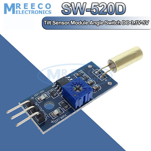 Sw520d Sw-520d Angle Sensor Module Ball Switch Tilt Sensor Module for Arduino