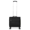 JUMP Moorea 16.5-inch Softside Business Luggage Suitcase Trolley, Carry-on Pilot Case with Padded Laptop Pocket - MAEX13. 
