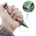 Solder Sucker No Clog Aluminum Desoldering Pump Heat Resistant Elastic Silicone Tube with Strong Vacuum Suction 1 PCS. 