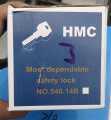 (HMC) - Main Gate Rim Lock Heavy Door Lock With - (Brass 5 Keys) In Five Colours - High Quality. 