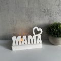 MAMA Ornament Silicone Mold Mother's Day Plug-in Candle Holder Aroma Plaster Mould Molds for Concrete. 