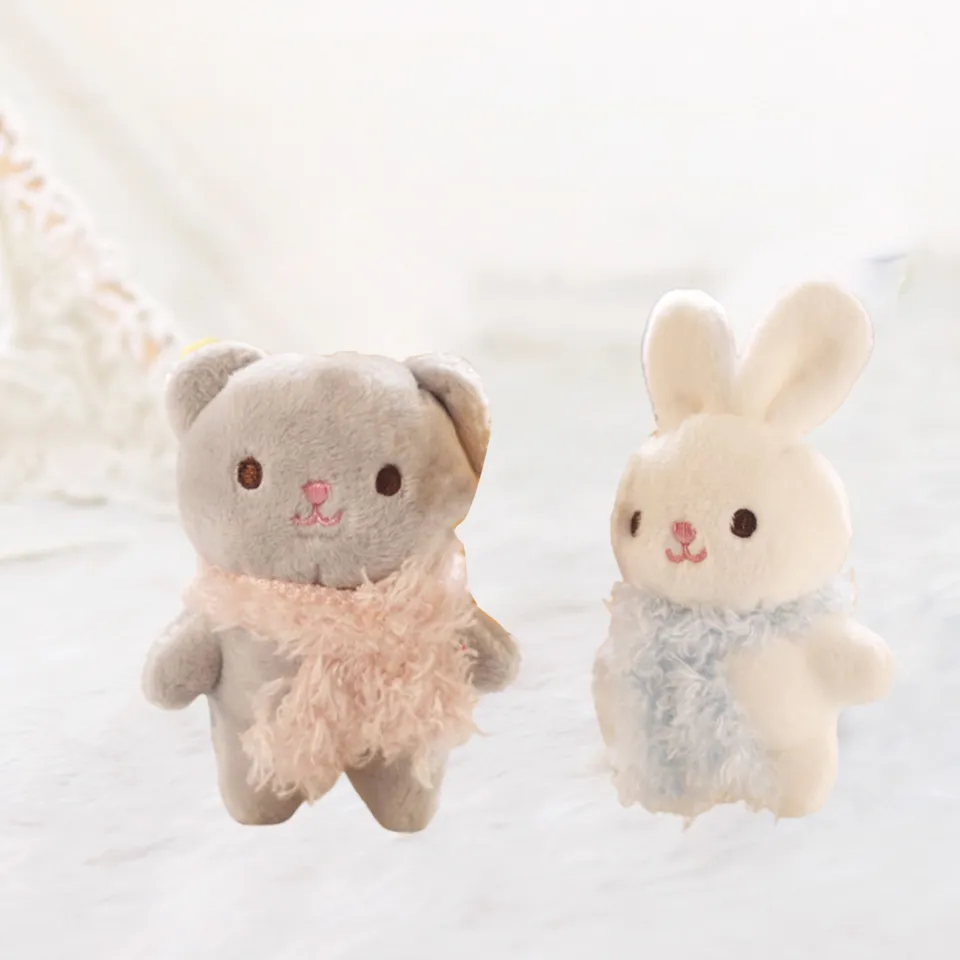 Rabbit Toy Delicate Texture Cute Mini Rabbit Plush Doll Backpack Pendant Daraz.pk