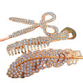 Pack of 3 Crystal Hair Clip Hair Pins Comb Feather Scissor Fancy Stylish Hair Accessory for Girls. 