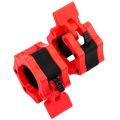 Standard Barbell Collar with Spinlock Clamp - Dumbbell Spring Clips for GYM Weightlifting Barbell Jaw Lock. 