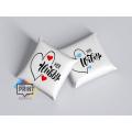 Husband and Wife Cushion , Husband and Wife Gifts, Hubby Wifey Cushion , Mr and Mrs, Bridal Shower Gift, Anniversary Gift, Wedding Cushion. 