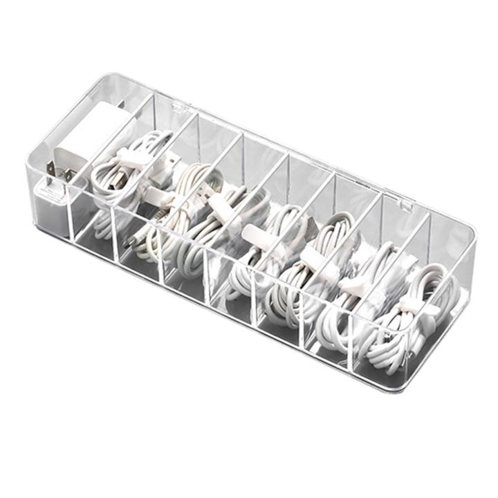 Storage Case With Lid Remote Control Cables Sundries Storage Box