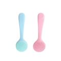 1 Pcs Silicone Face Scrubber Exfoliating Brush Manual Handheld Facial Cleansing Soft. 