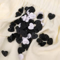 50/100Pcs Plastic Heart Shape Snap Buttons Fasteners Quilt Cover Sheet Button DIY Accessory. 