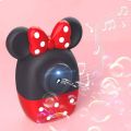 Disney Mickey Minnie Camera Bubble Blowing Machine - Automatic Cute Soap Bubble Gun Camera Shape. 